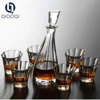 Direct Factory Price Latest whiskey decanter set with glasses