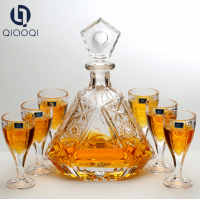 China wholesale Product Welcome Wholesale 800ml wine glass decanter set