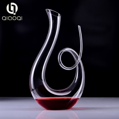 Desktop Decoration for Table Decoration hand crafted glass decanter