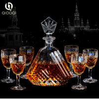 China wholesale Product Top Sell whiskey glass decanter set