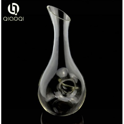 Hand Made Elegant Unique Design Clear Crystal Wine Decanter