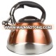 Crescendo 3.1 Qt. Stainless Steel Whistling Tea Kettle - Copper