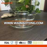 Wholesale 2oz Double Wall Glass Tea Cup